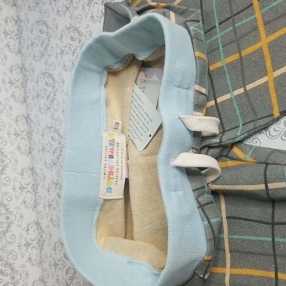 NWT Dot dot smile slate plaid joggers - Picture 7 of 8